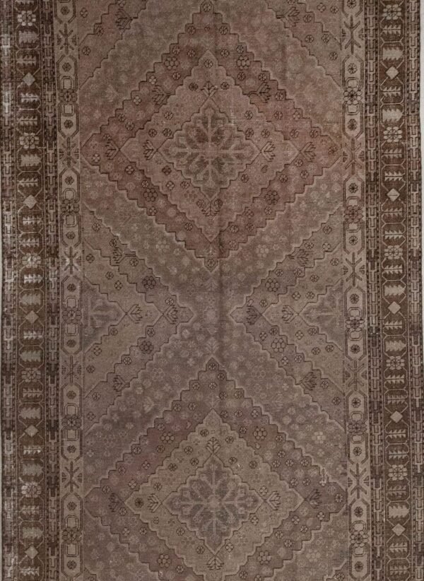 Antique Rug 6'03x12'07 Brown Khotan 10059395