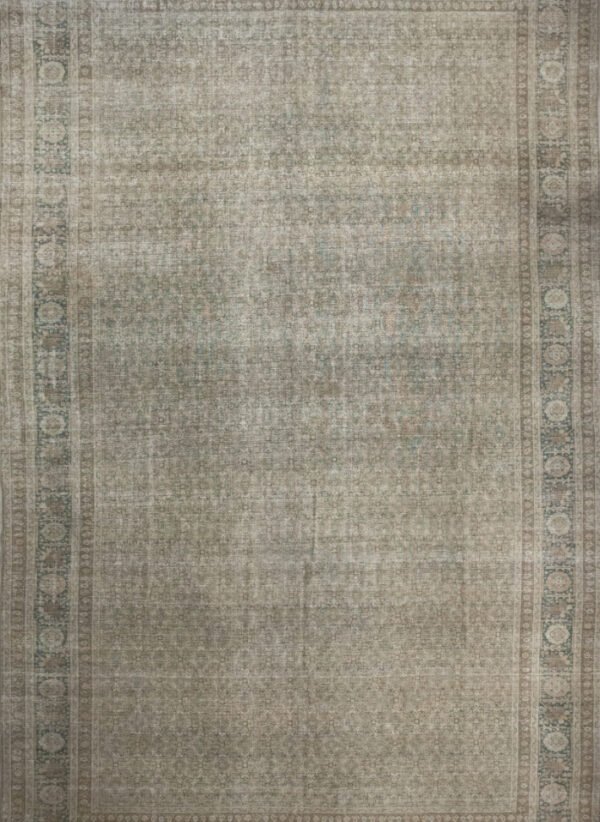 Antique Rug 12’10×20’00 Brown Tabriz 10060956