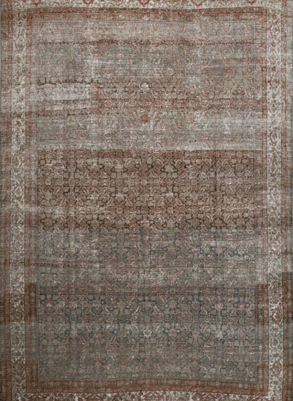 Antique Rug 8’03×12’02 Brown Mahal 10060968