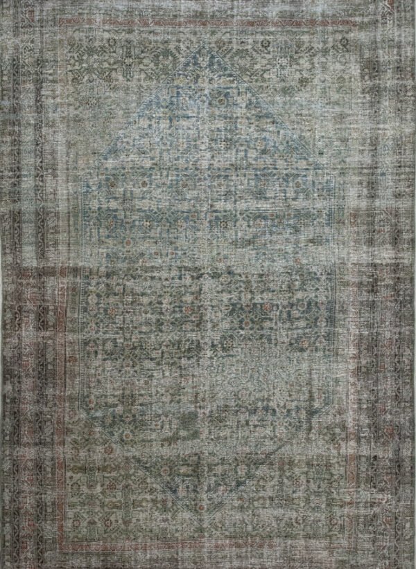 Antique Rug 8’00×12’02 Green Malayer 10060977