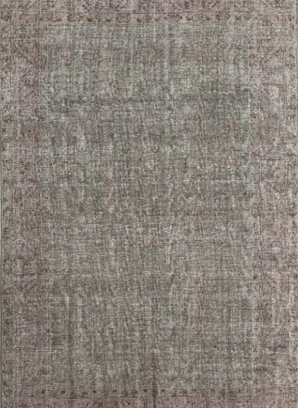 Antique Rug 6’02×9’08 Green Tabriz 10060979