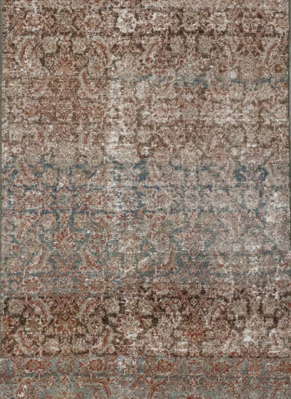 Antique Rug 3’00×4’07 Brown Mahal 10060985