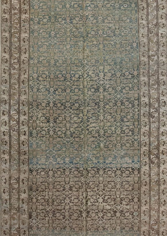 Antique Rug 6’00×8’00 Brown Tabriz 10061001