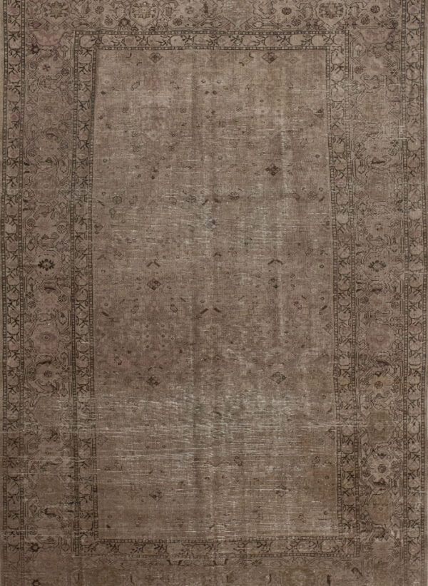 Antique Rug 6’06×9’09 Brown Malayer 10061005