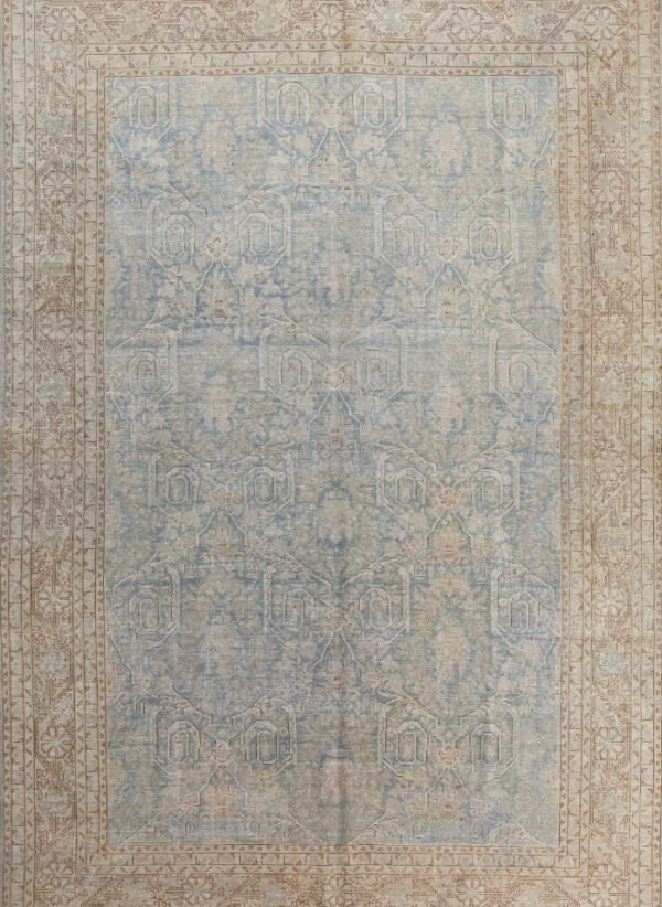 Antique Rug 7’07×11’02 Peach Tabriz 10061007