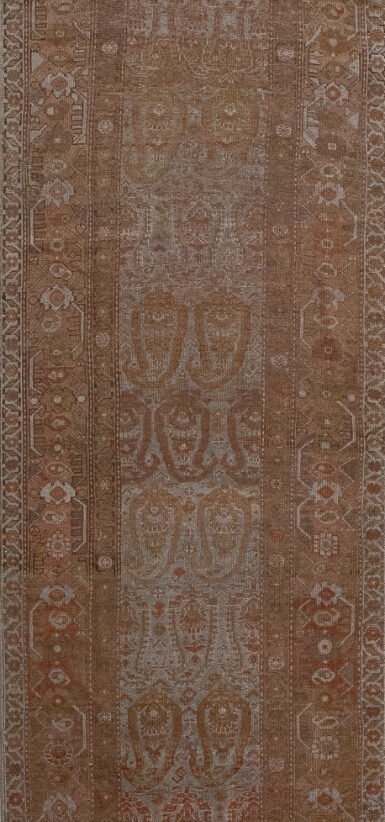 Antique Rug 3’06×18’00 Brown Kurd 10061014