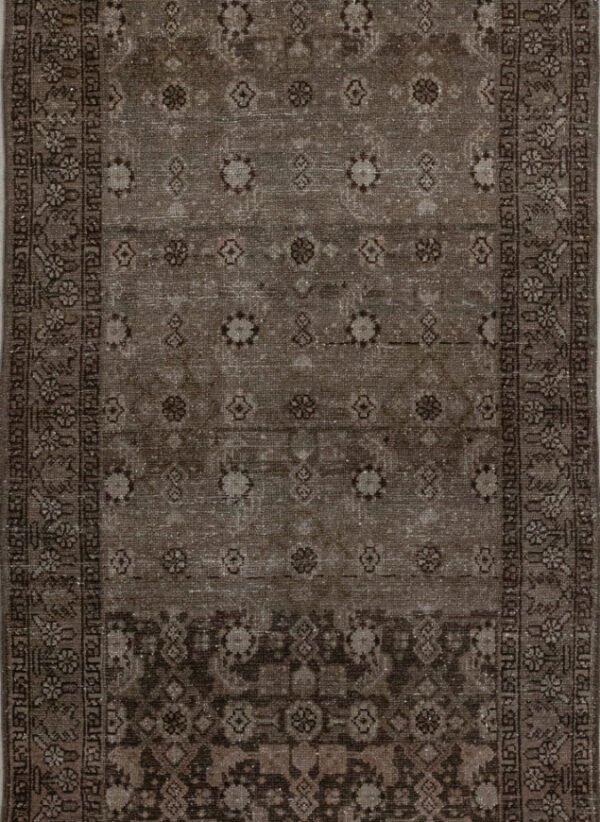Antique Rug 3’05×6’07 Brown Malayer 10061031