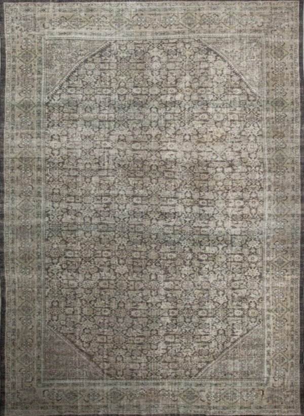 Antique Rug 12’10×17’10 Green Mahal 10061061