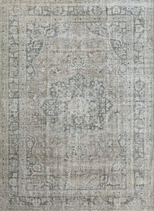 Antique Rug 7’08×11’10 Gray Tabriz 10061100