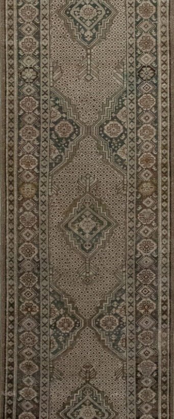 Antique Rug 2’08×16’00 Brown Malayer 10061115
