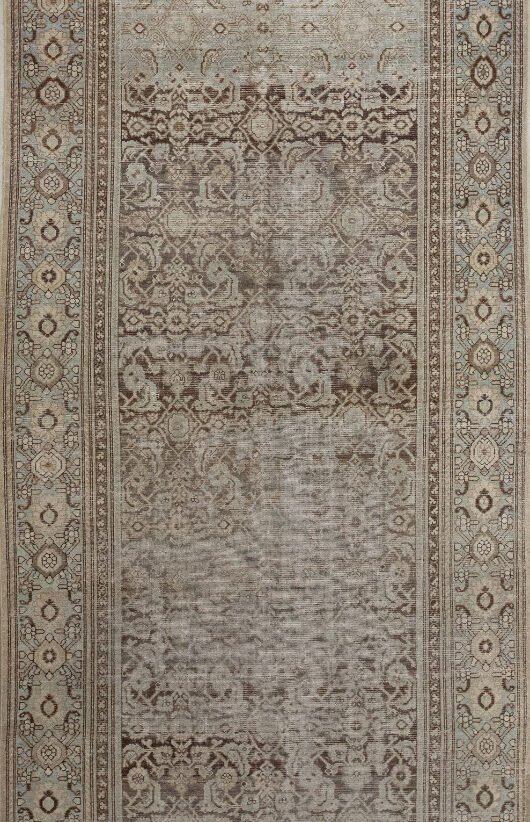 Antique Rug 6’08×16’00 Brown Malayer 10061142